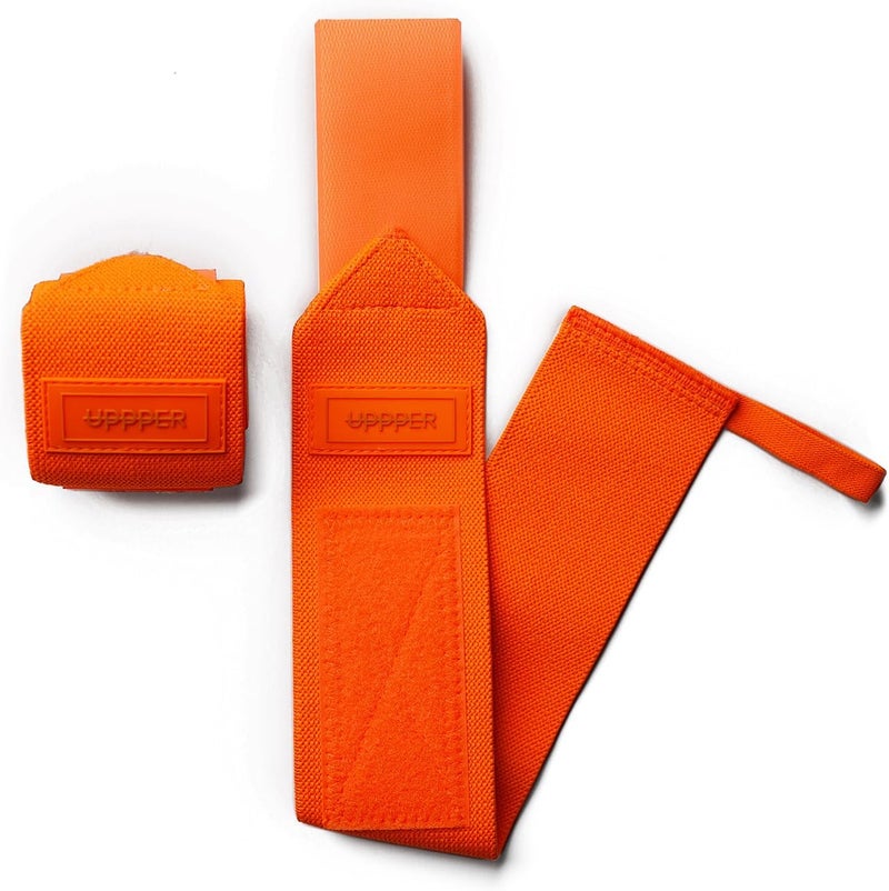 UPPPER Store Wrist Wraps for Weightlifting – 19" Lifting Wrist Support with Thumb Loop for Bench Press, Powerlifting, and Gym Workouts for Men & Women | Premium Fitness Gear - Image 1